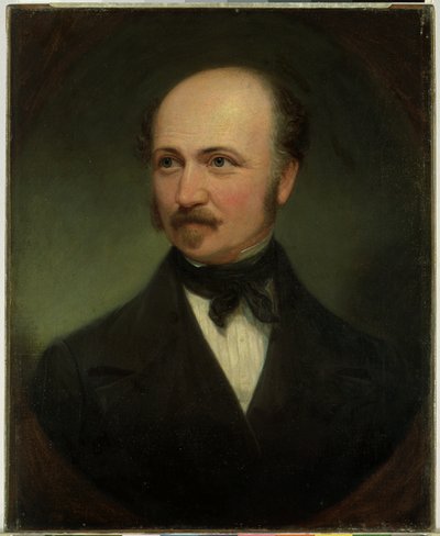 Portret van Kapitein John A. Sutter door Samuel Osgood